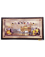 Golden Temple - Blessing Message & 10 Gurus (Large)