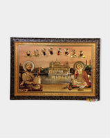 Golden Temple with 10 Gurus - Golden Tone (Medium)