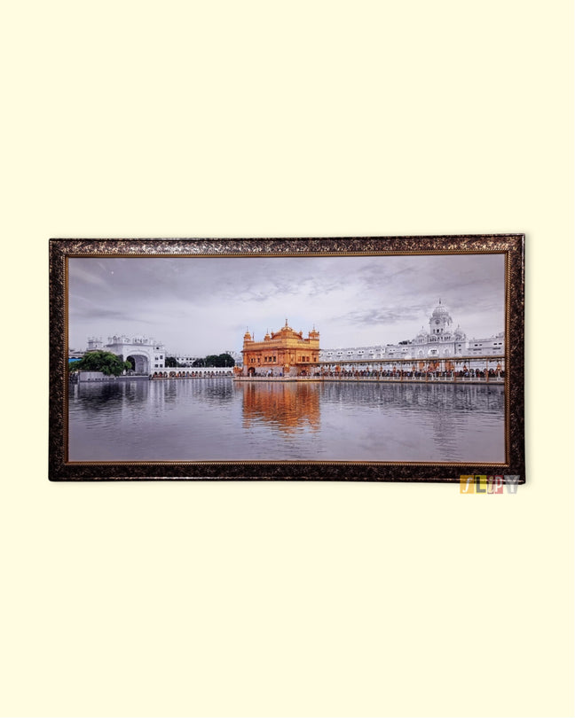 Mesmerizing Cloudy Day View of Golden Temple (Large)