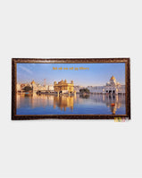 Golden Temple with Shabad - Blue Tone (Large)