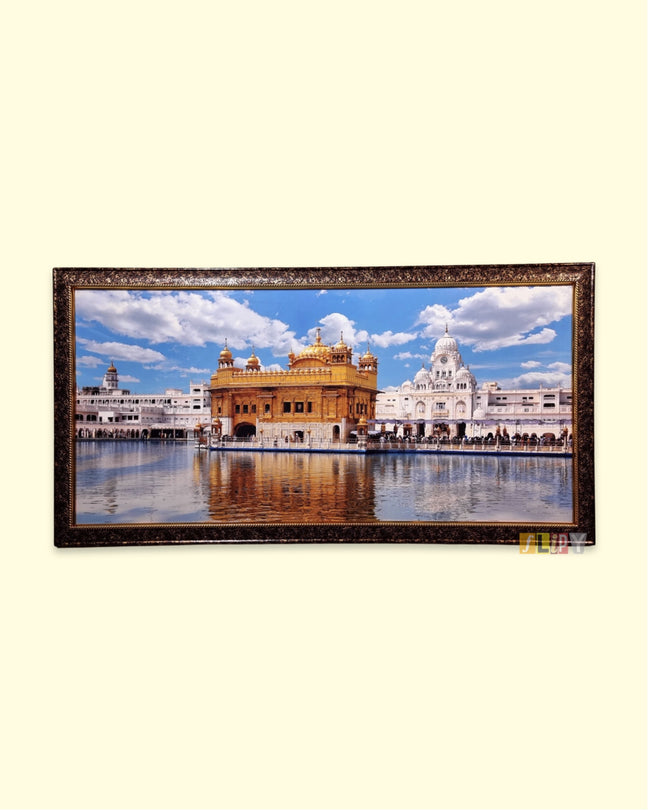 Golden Temple with Light Blue Sky (Large)