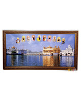 Golden Temple with 10 Gurus - Blue Tone (Large)