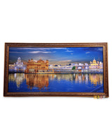 Beautiful View of Golden Temple with Blue Waters (Large)