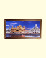 Golden Temple with Dark Blue Sky (Large)